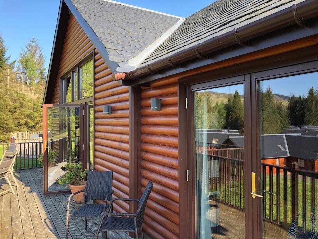 Lochside Lodge Glengoulandie Kültér fotó